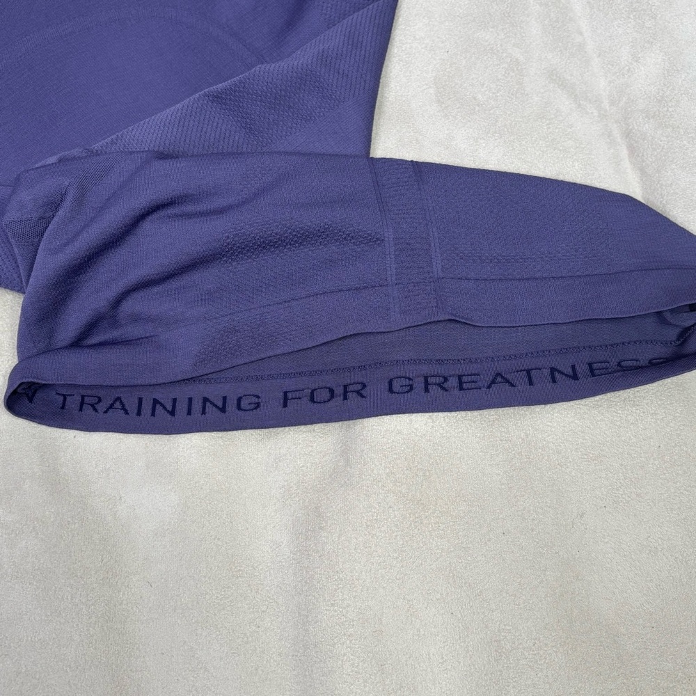 🍋Lululemon Swiftly Tech Long Sleeve Tee Size 6 Purple Viola Shirt Crew Neck EUC! - Picture 9 of 16